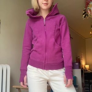 Purple lululemon Scuba Jacket